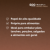 1 Saco Kraft para Pães 3 kg | 16,5 × 37 cm