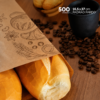 4 Saco Kraft para Pães 3 kg | 16,5 × 37 cm